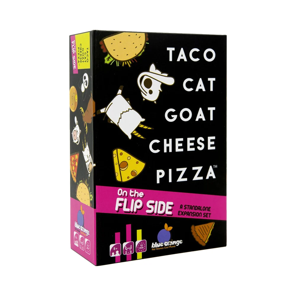 Blue Orange Taco Cat Goat Cheese Pizza- On the Flip Side