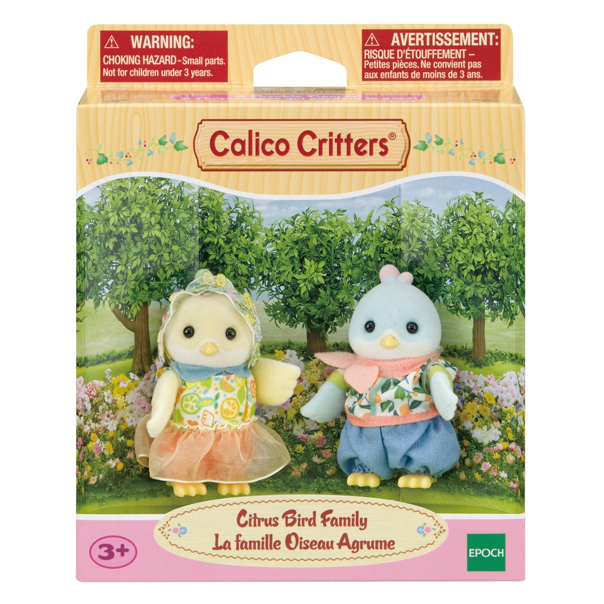 Calico Critters - BL Citrus Bird Family
