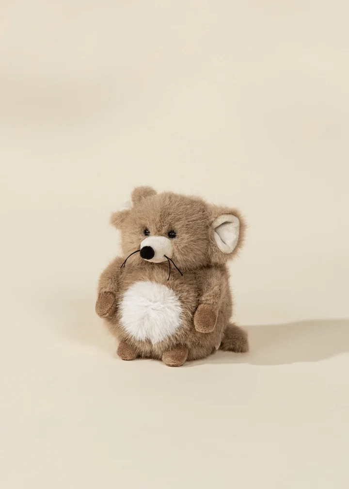 Coco Village Mini Gift Plush Toy Brown Mouse - Image 2