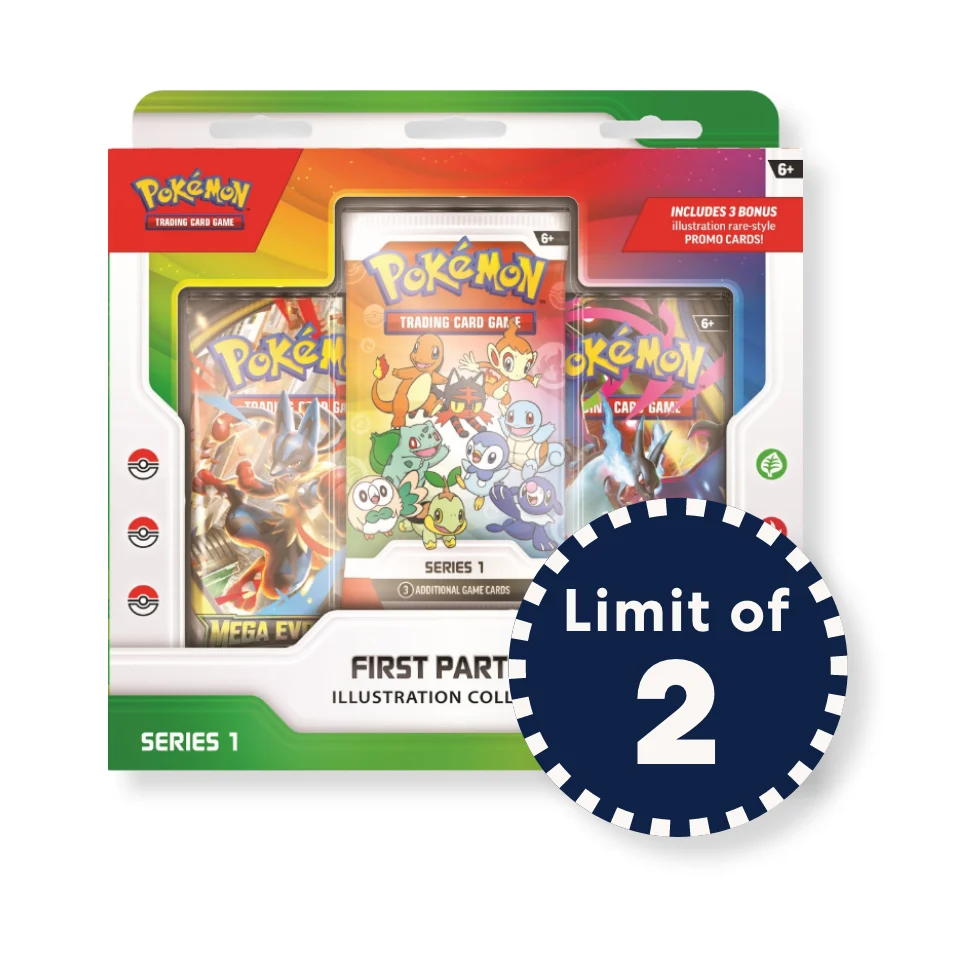 Pokemon Pokémon - First Partner Illustration Collection - Series 1 I Limit 2 per customer