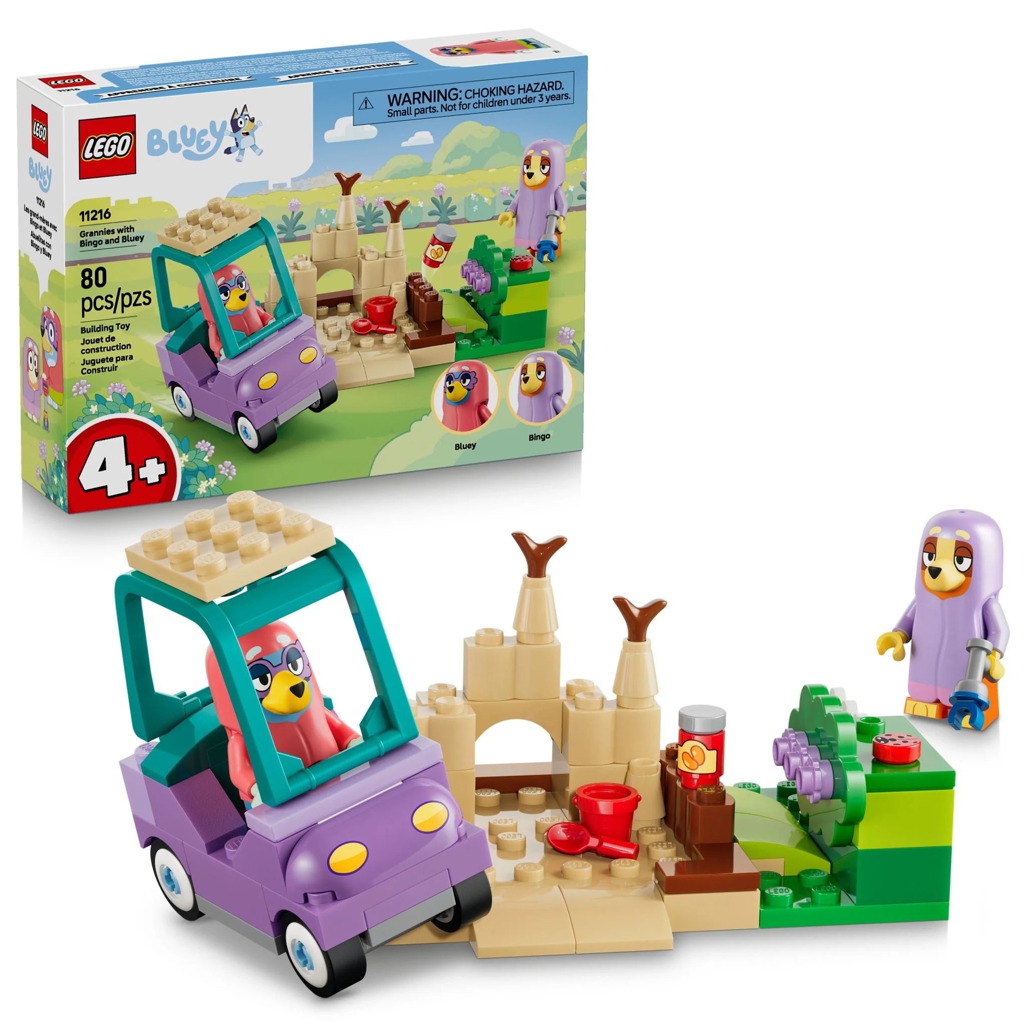 LEGO® Bluey Grannies with Bingo and Bluey 11216