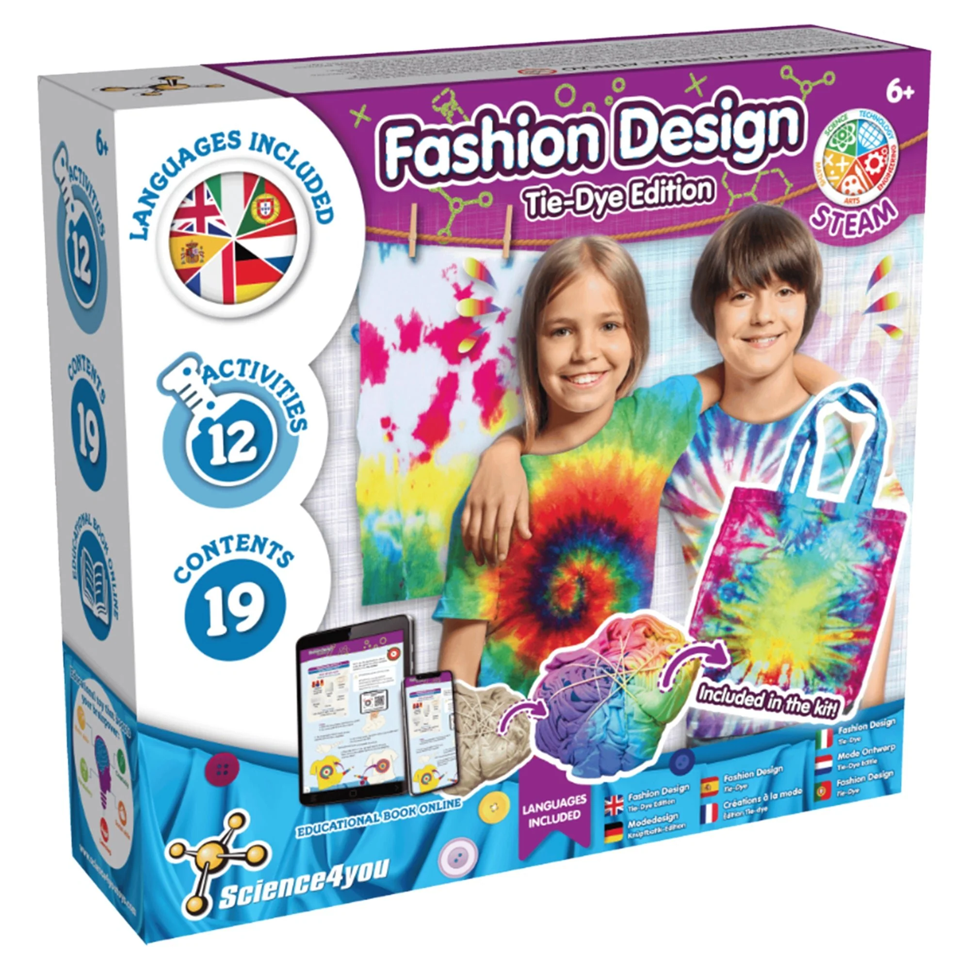 Science 4 you Science4You Fashion Design Tie Dye
