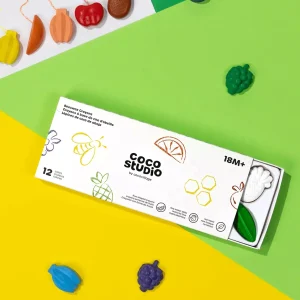 Coco Village Coco Studio Beeswax Crayons Set - 12 colors