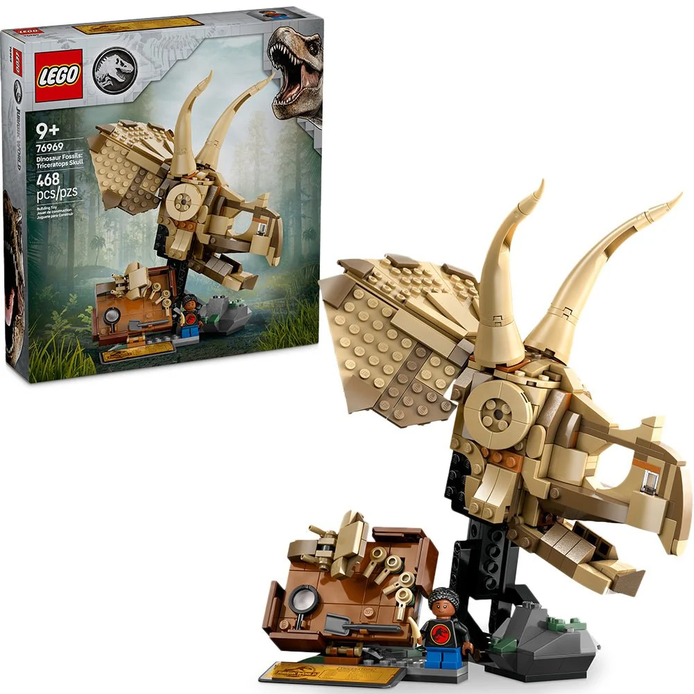LEGO® Jurassic World Dinosaur Fossils: Triceratops Skull