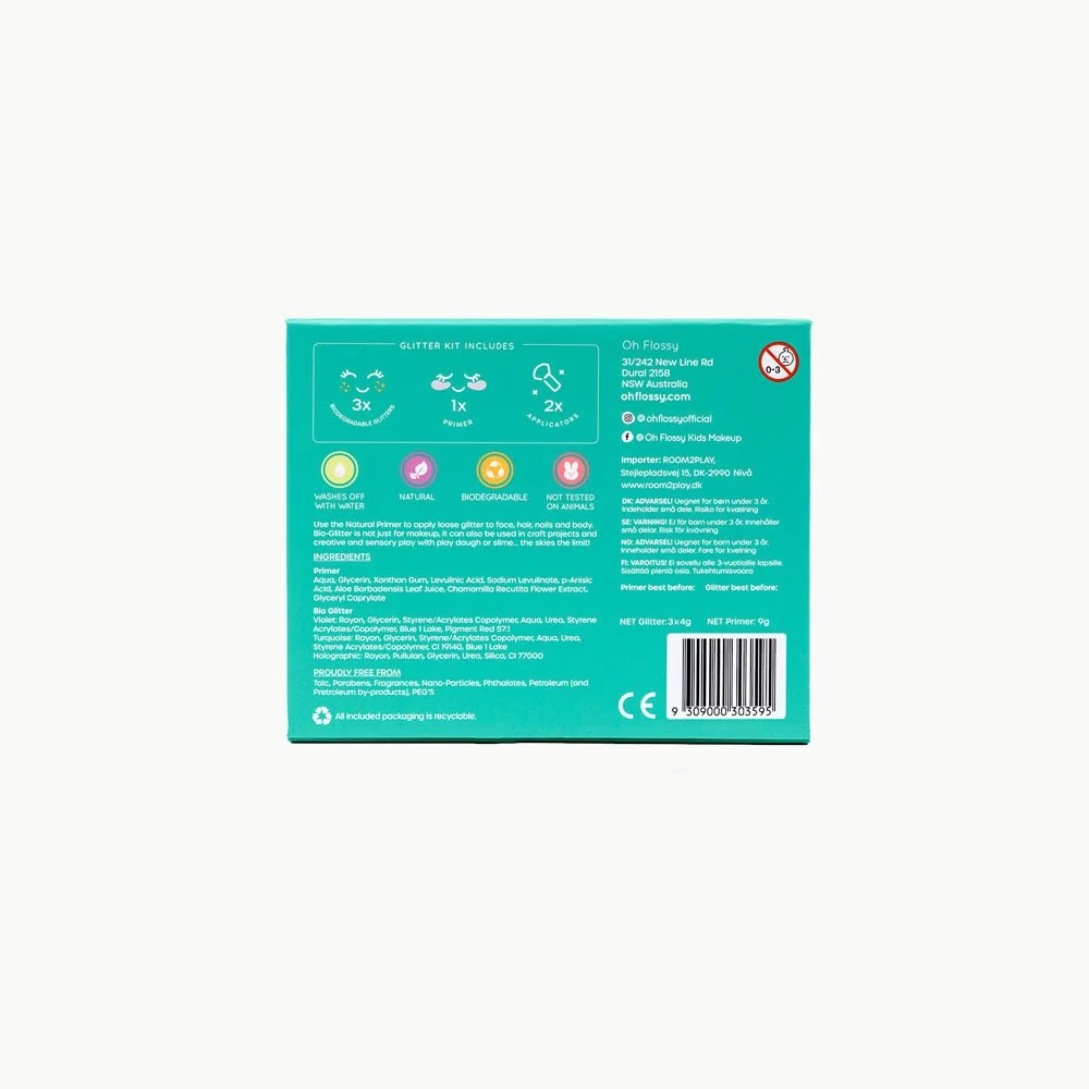 Oh Flossy Kids Under the Sea Glitter Set - Image 4