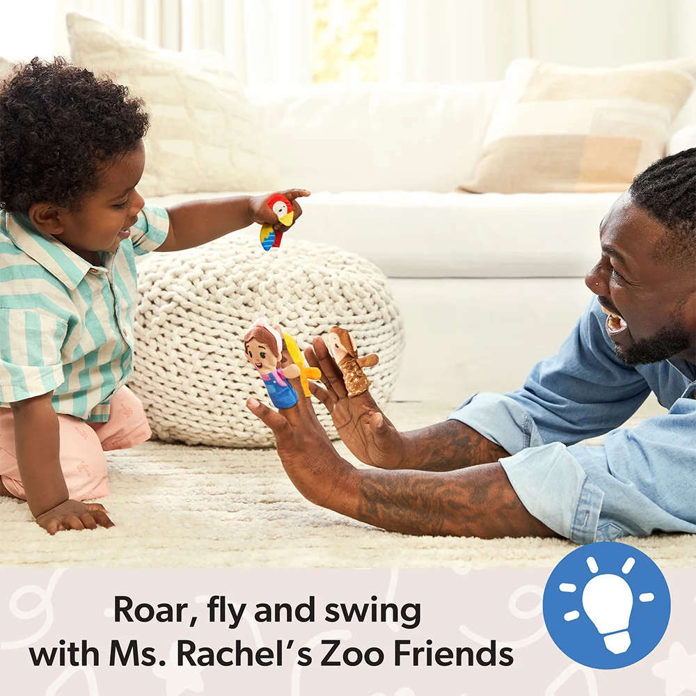 Ms. Rachel Zoo Song Finger Puppet Set - Image 7