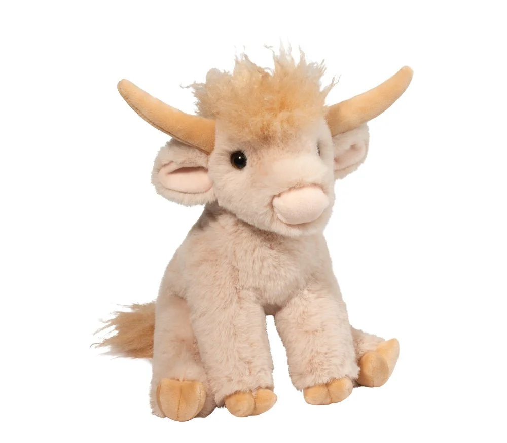 Douglas Laddie Cream Highland Cow
