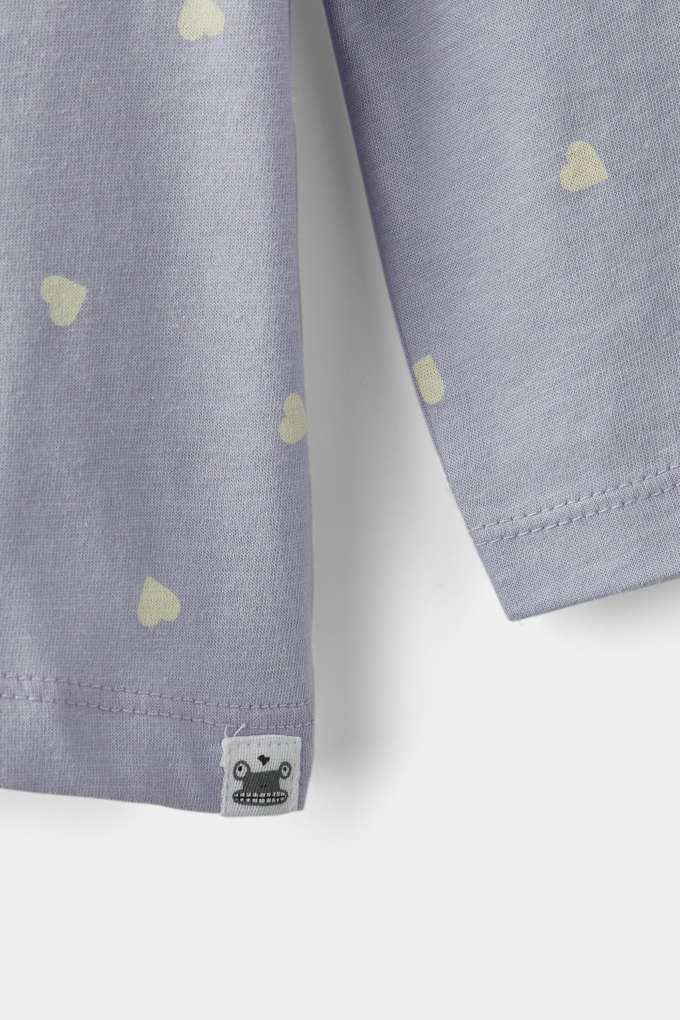 rise little earthling LS Crew Neck TGDKT00 - Ashley Blue Dots / 12-18m - Image 11
