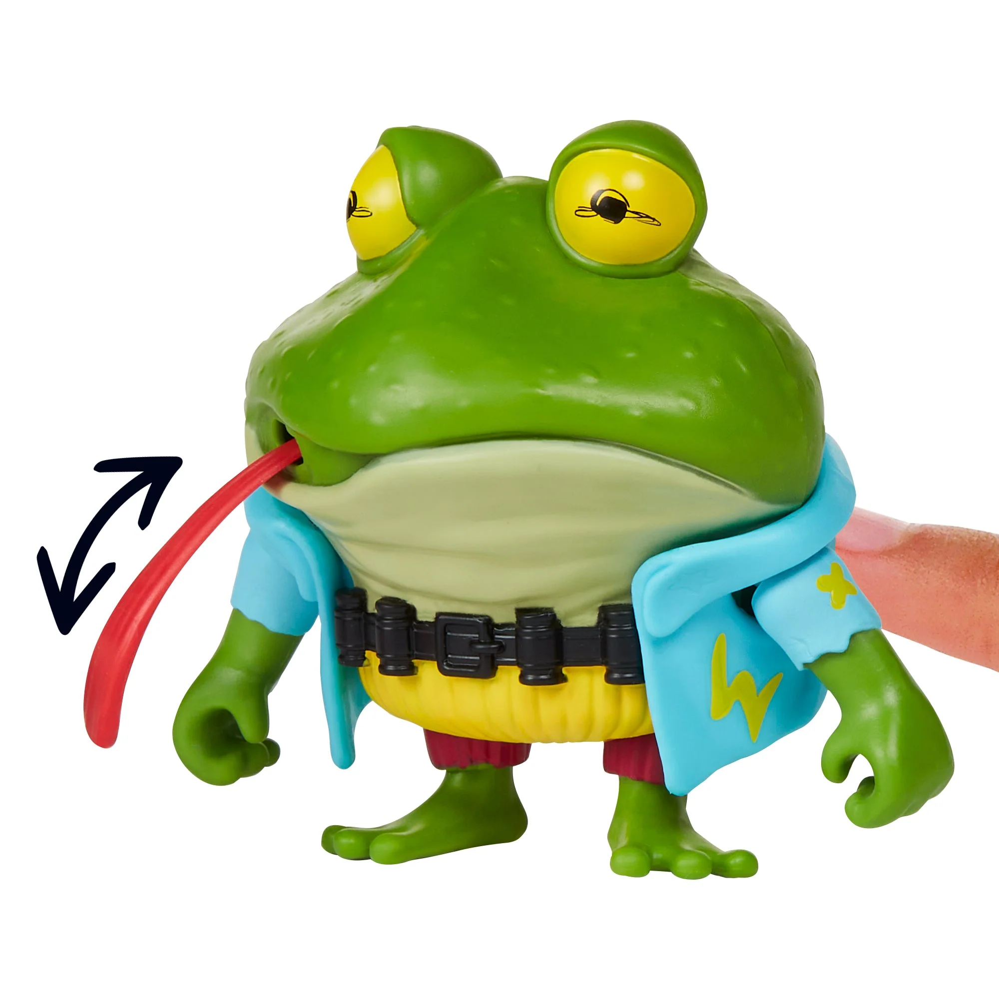 Teenage Mutant Ninja Turtles Mix & Match Genghis Frog Figure (Eng) - Image 3