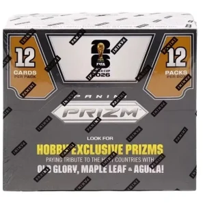 2026 PANINI PRIZM WORLD CUP SOCCER COLLECTORS BOX