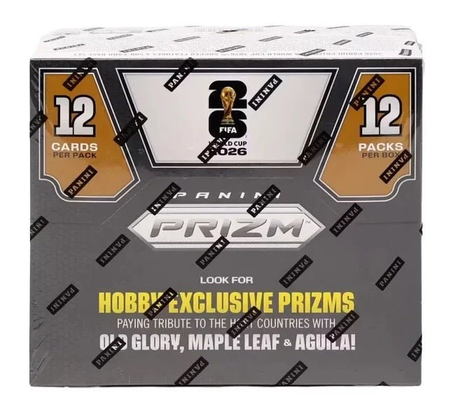 2026 PANINI PRIZM WORLD CUP SOCCER COLLECTORS BOX