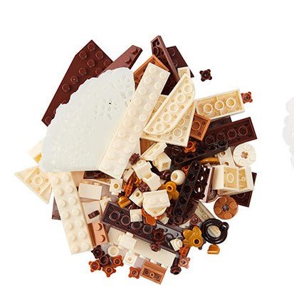 Made By Mastermind Toys MMT Mini Blocks Chocolate Layer Cake - Image 3