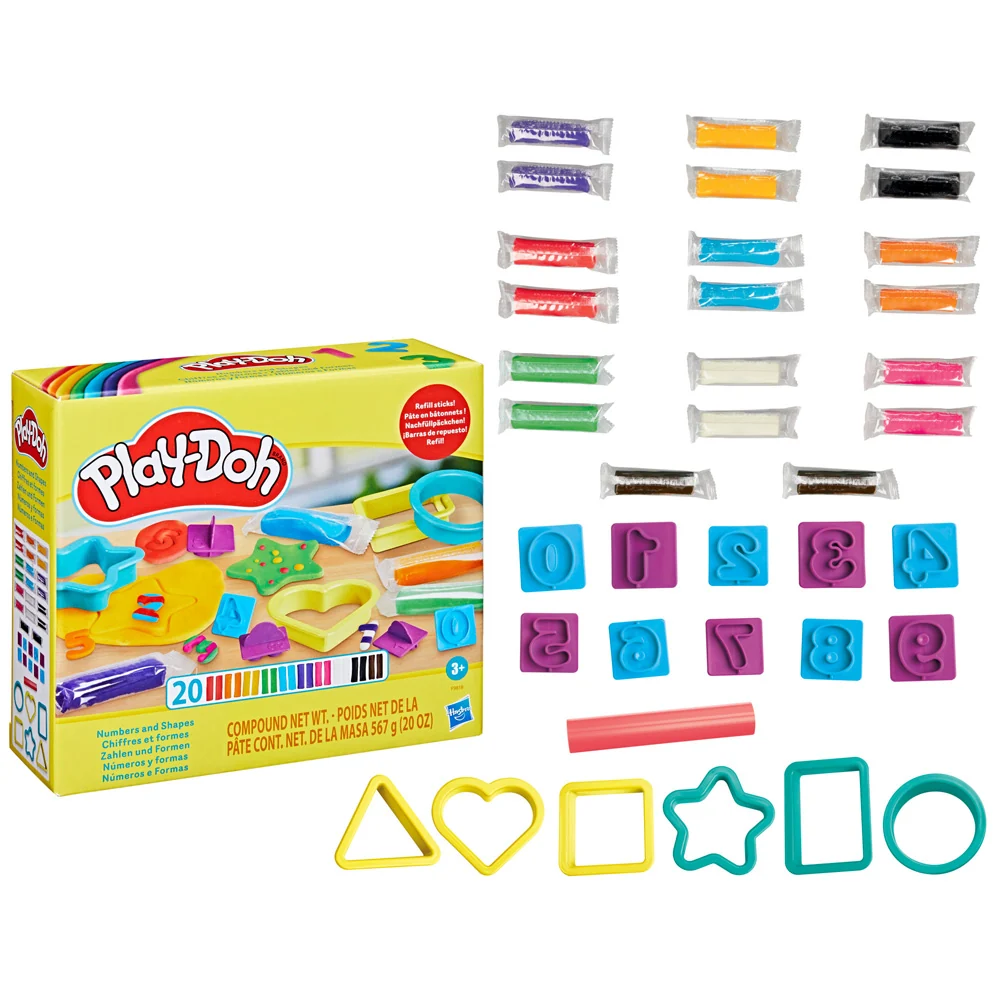 Play-Doh Numbers and Shapes Playset - Image 2