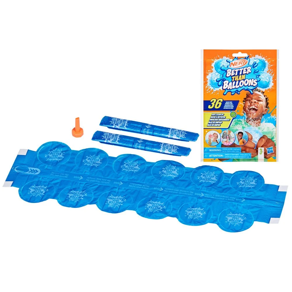 Nerf Better Than Balloons Brand Water Toys 36 Pods - Image 5