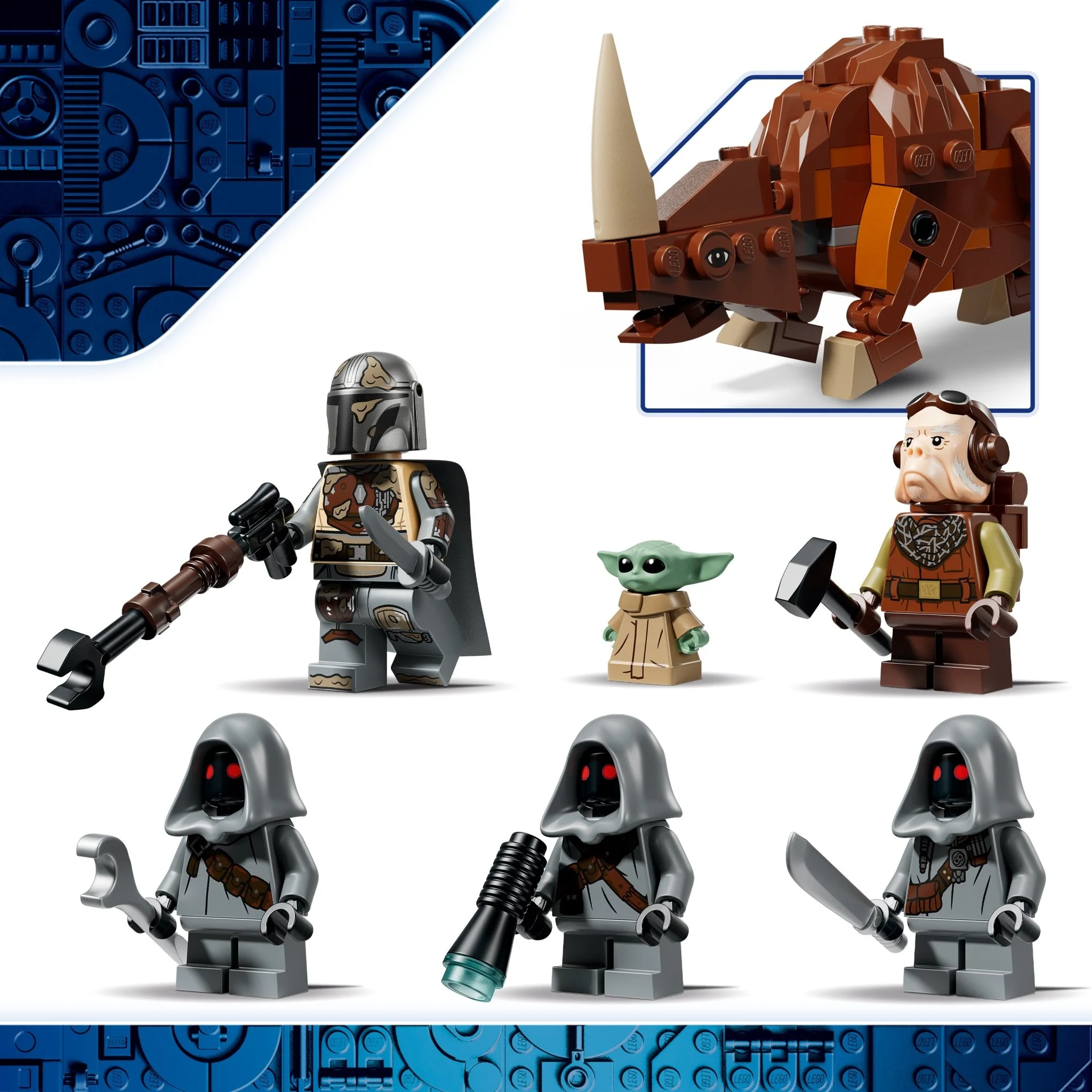 LEGO® Star Wars Offworld Sandcrawler and Mudhorn 75453 - Image 3