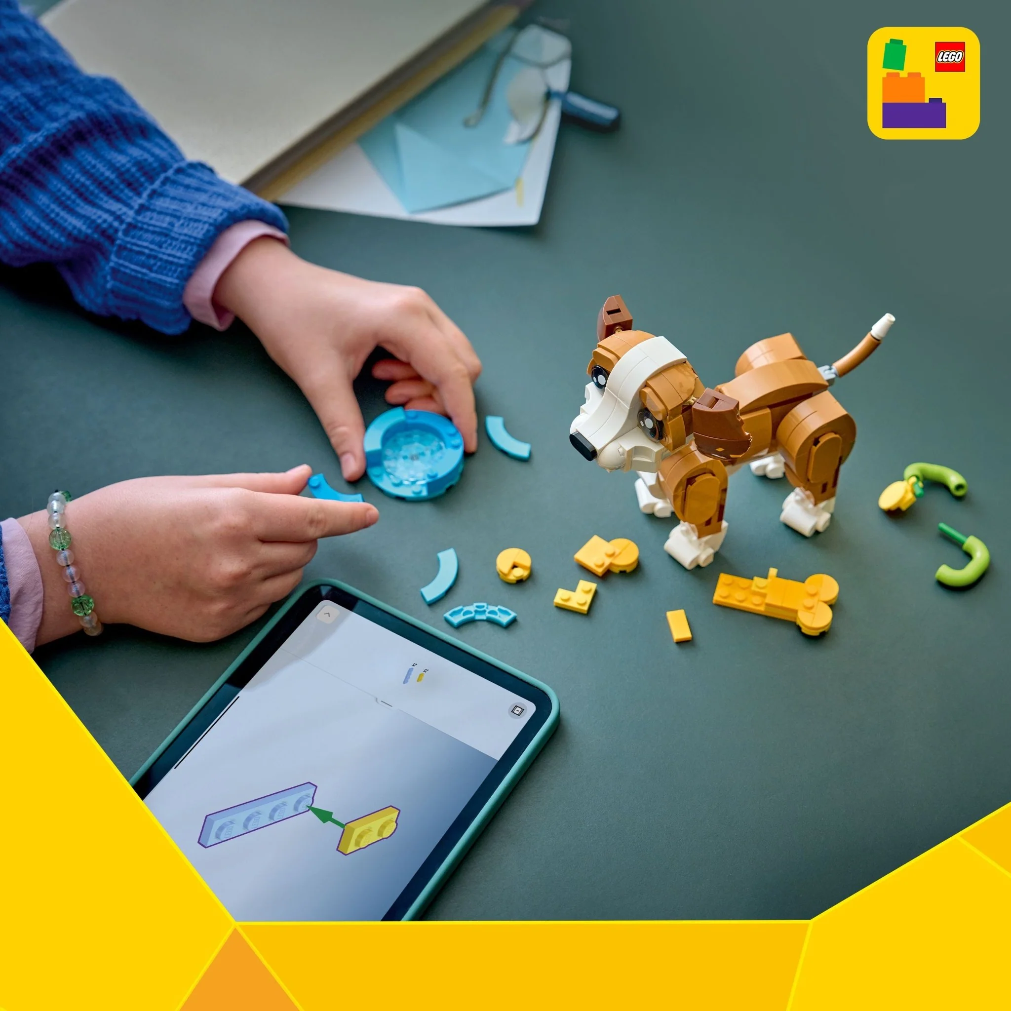 LEGO® Creator LEGO® Cute Animals: Playful Puppy Dog 31382 - Image 6