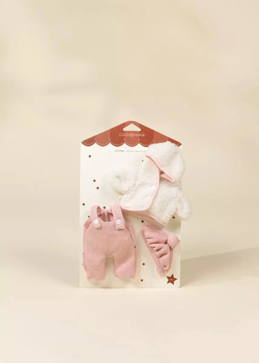 Coco Village Coco Tiny 10" Baby Play Doll Clothing Set – Autumn - Image 4