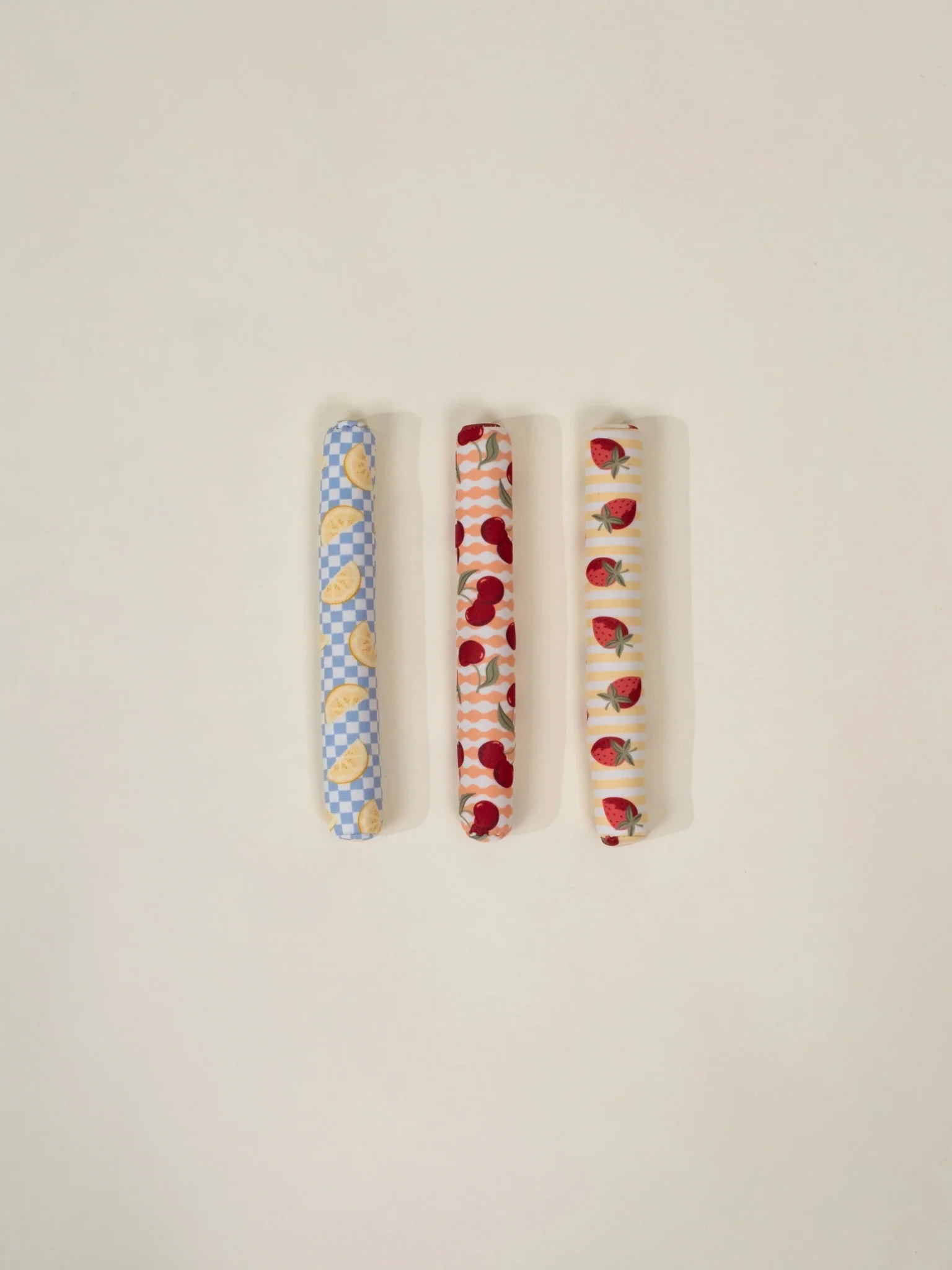 Coco Village Set of 3 Neoprene Diving Sticks – Summer Fruits - Image 3