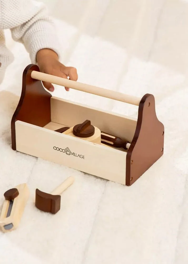 Coco Village Wooden Tool Playset - Image 6