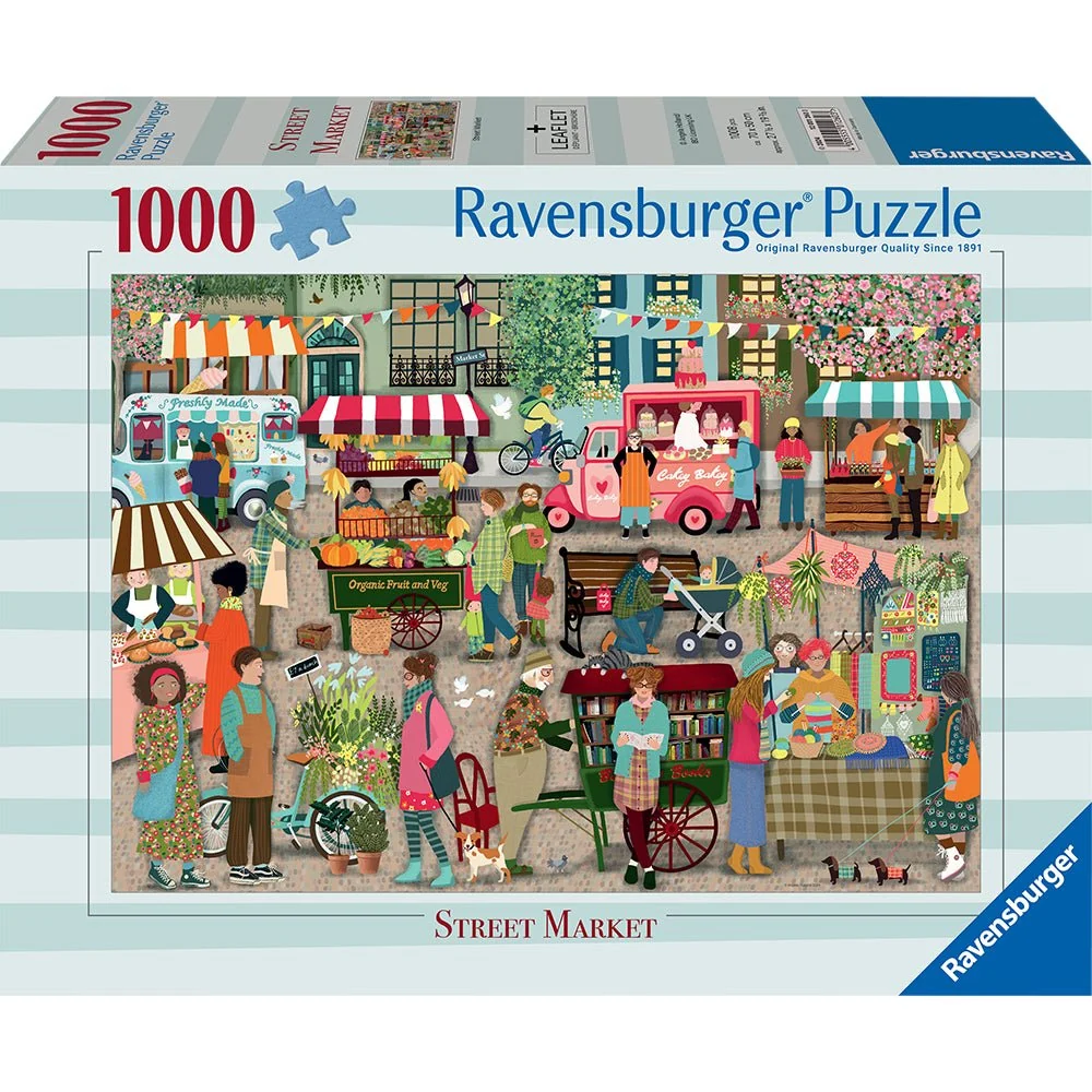 Ravensburger Street Market 1000 Pc Puzzle
