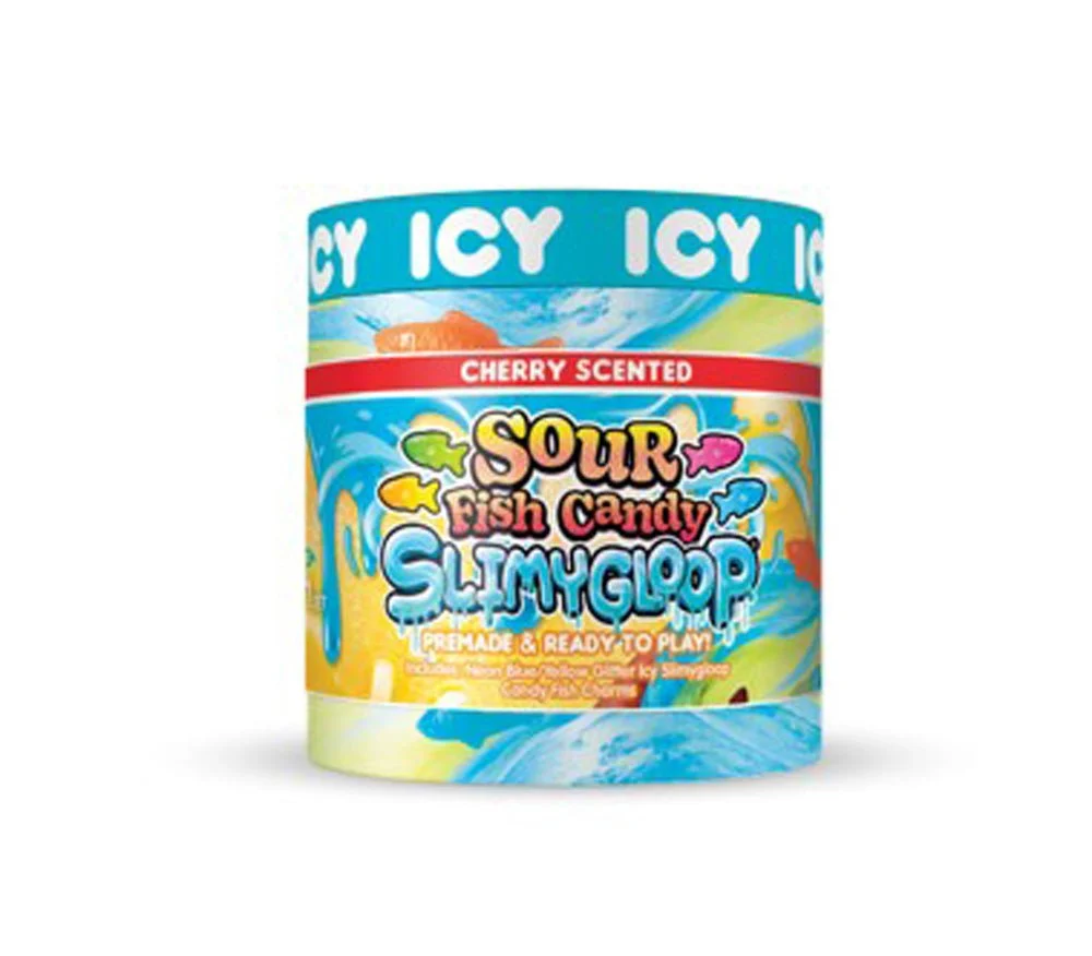 Slimygloop Sour Candy Jar