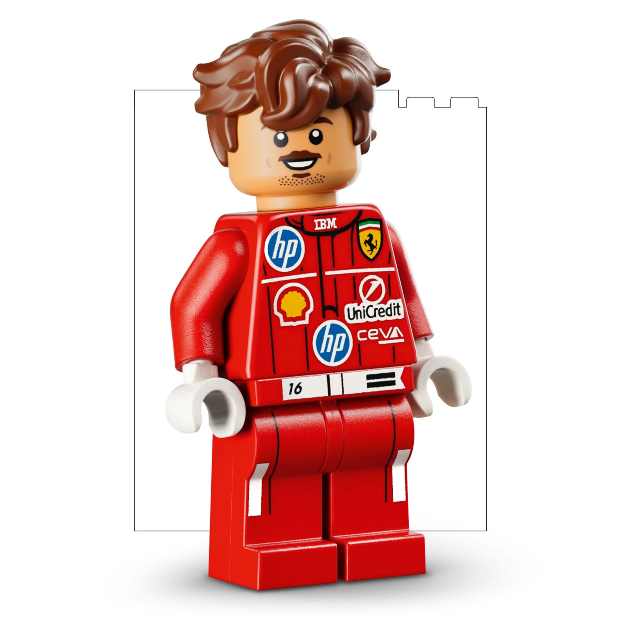LEGO® Editions Scuderia Ferrari HP Charles Leclerc Helmet 43014 - Image 6