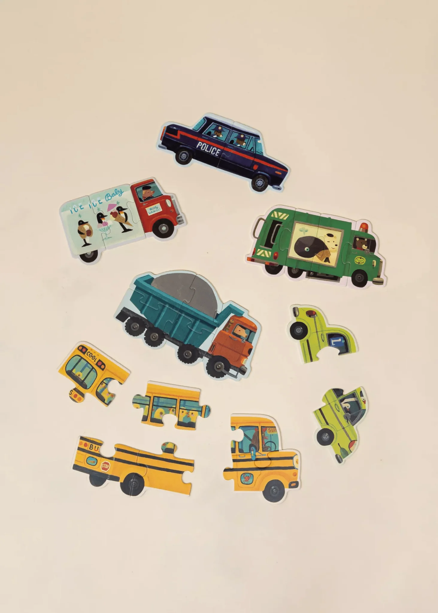 Coco Village My first Puzzles - On the Road (6 puzzles) - Image 3