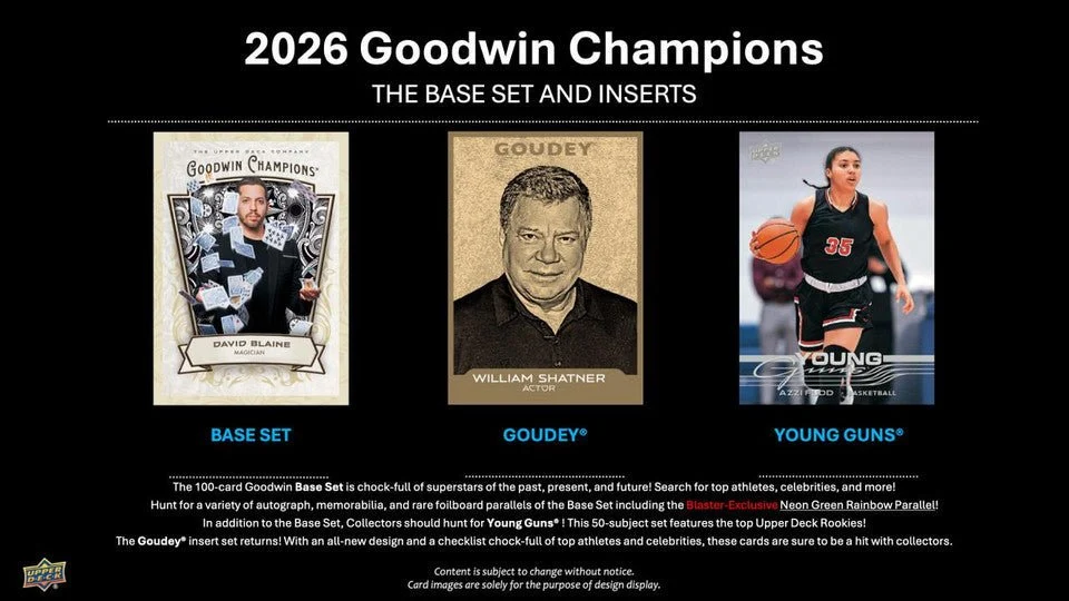 2026 Upper Deck Goodwin Champions Bb Blaster - Image 2