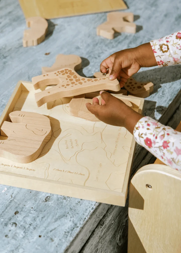 Coco Village Wooden Balance Puzzle - Safari(8 pcs) - Image 2