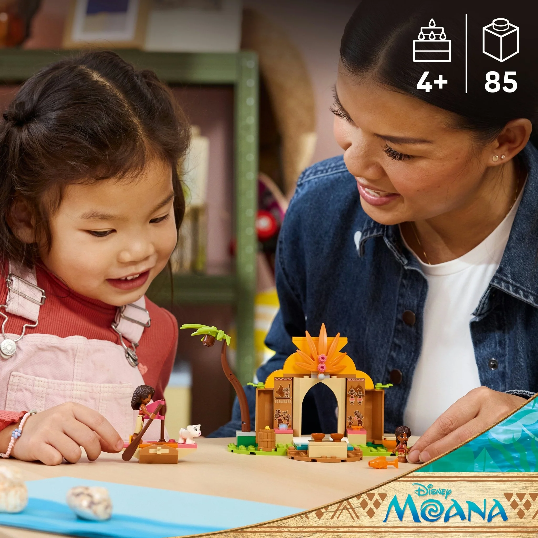 LEGO® Disney Princess LEGO® Disney Moana Village House & Boat 43282 - Image 2