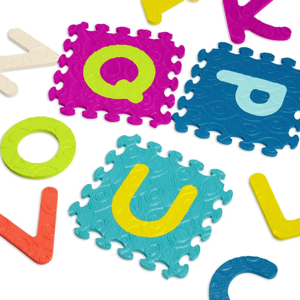 B.Toys Alphabet Foam Tiles - Image 4
