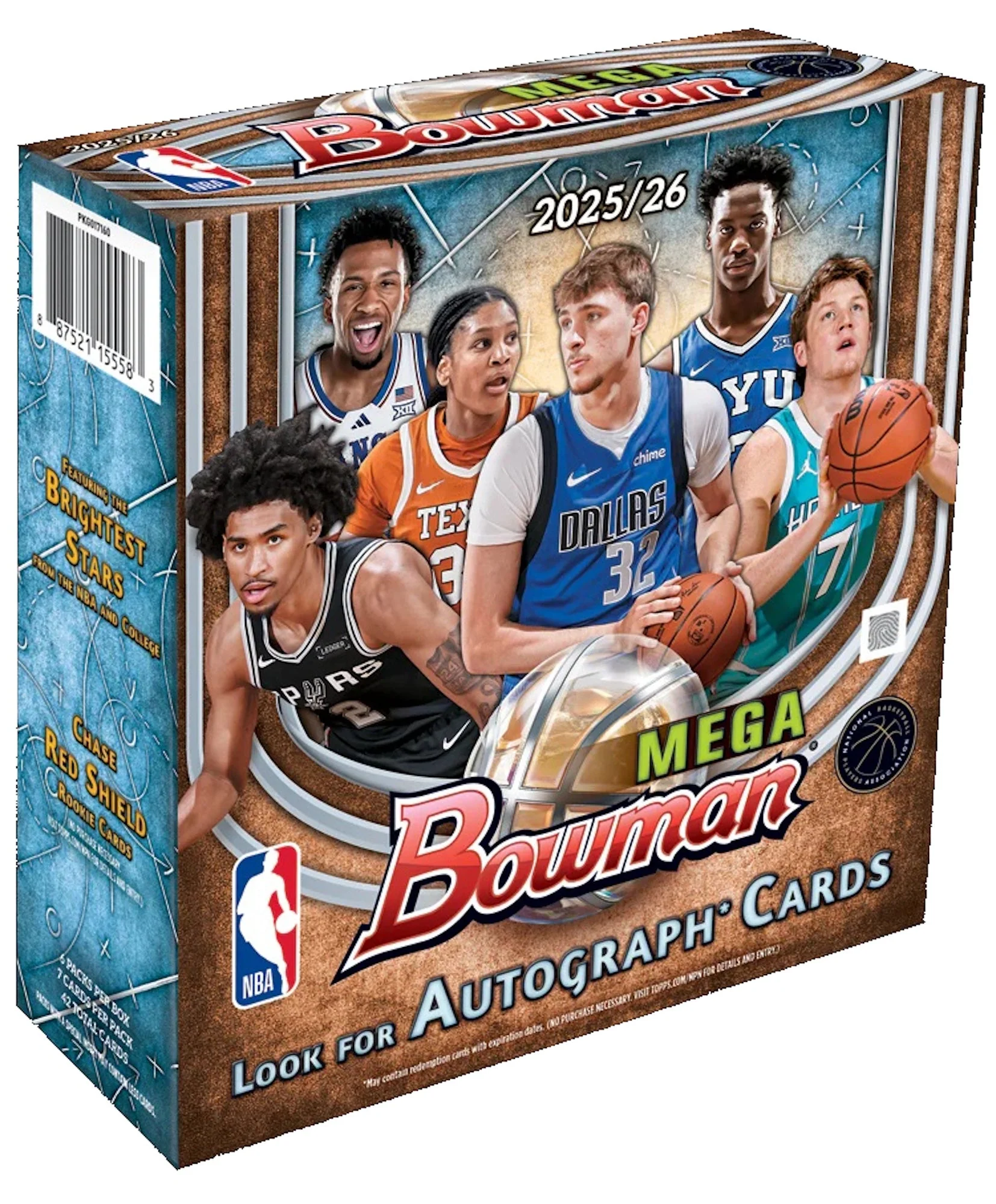 TOPPS 2026 Bowman Basketball Mega Box