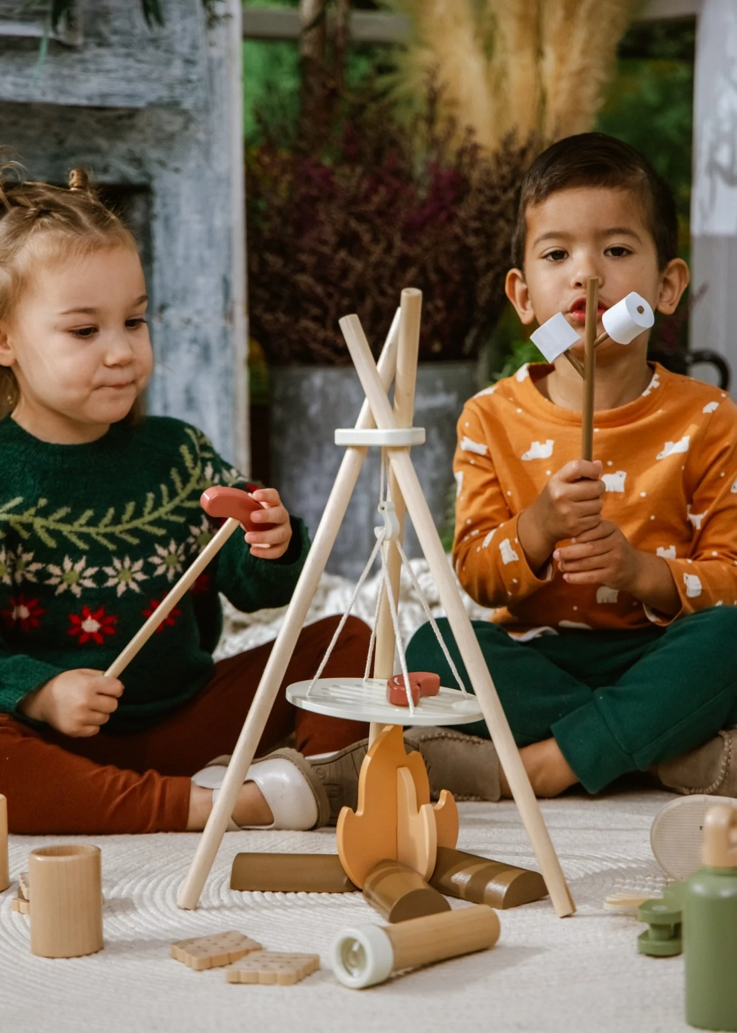 Coco Village Wooden Camping Playset - Image 3