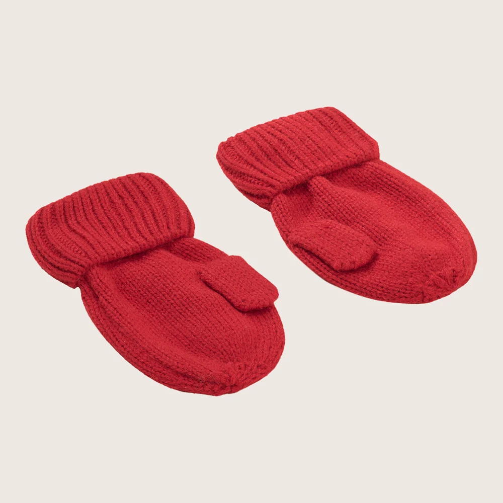 rise little earthling Knit Dino Mitts - Image 2