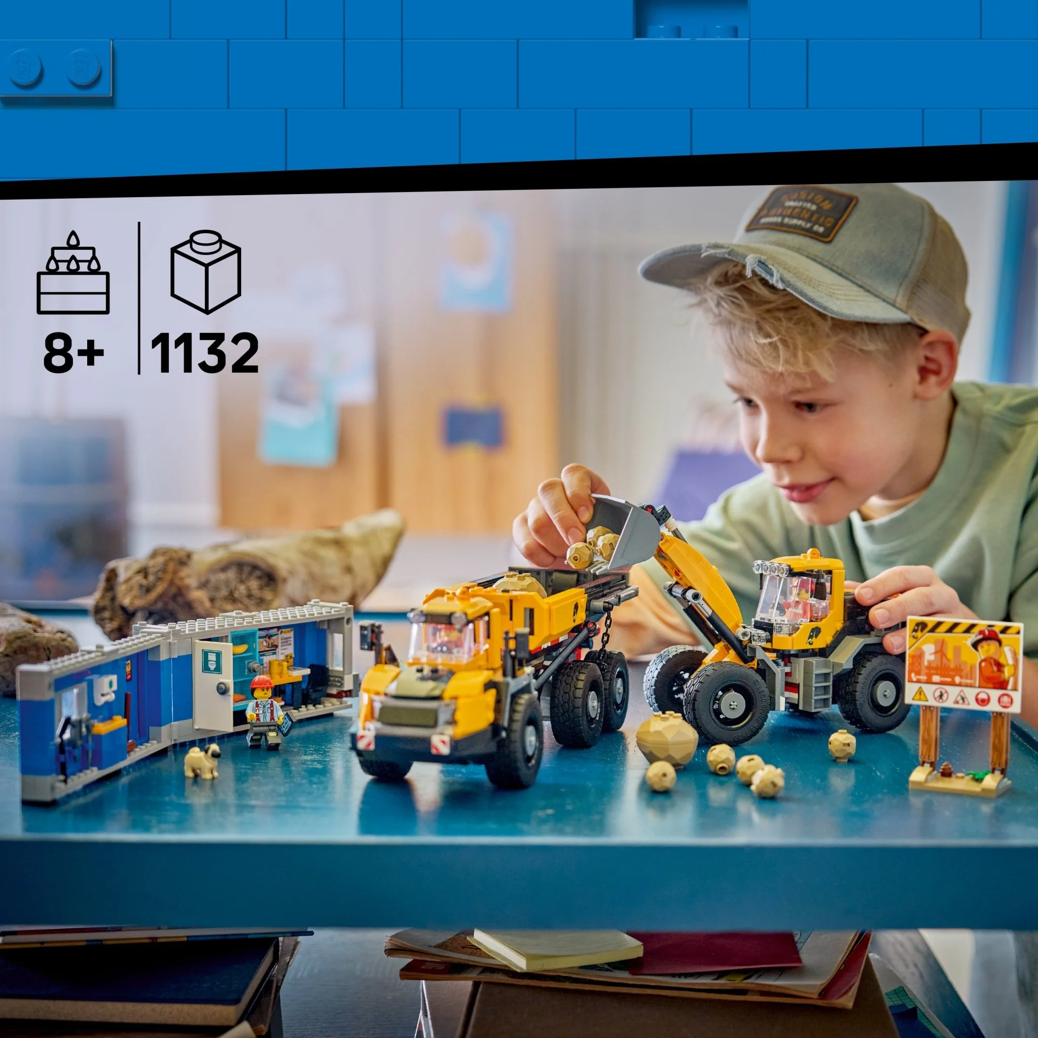 LEGO® City Dump Truck & Front End Loader 60494 - Image 2