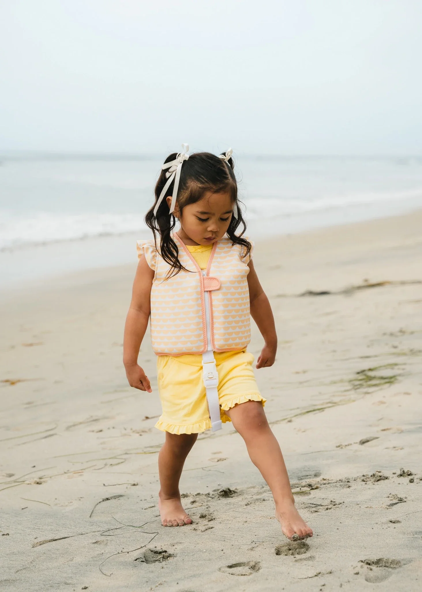 Coco Village Neoprene Kids Ruffle Swimming Vest – Gelato (4–6Y) - Image 3