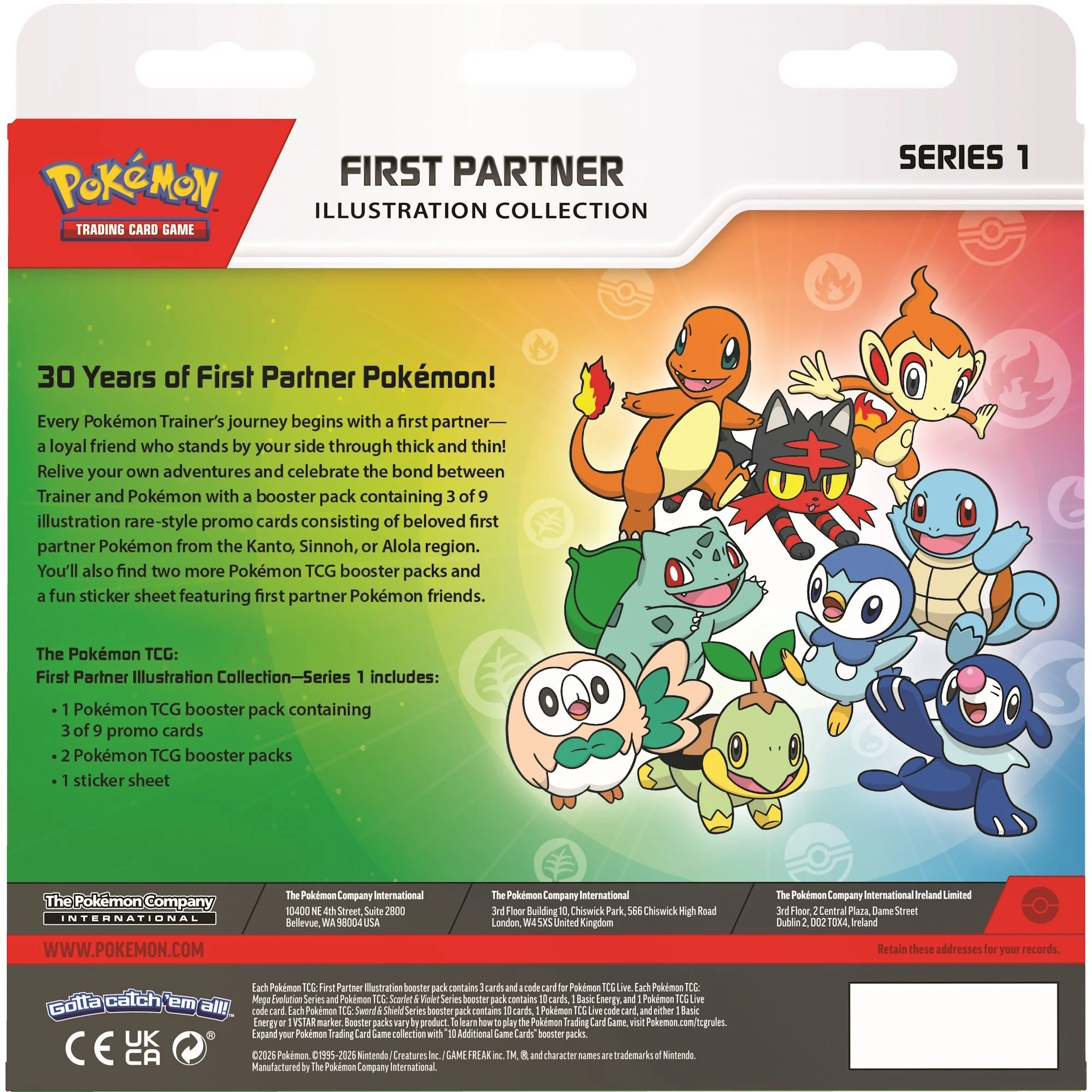Pokemon Pokémon - First Partner Illustration Collection - Series 1 I Limit 2 per customer - Image 3