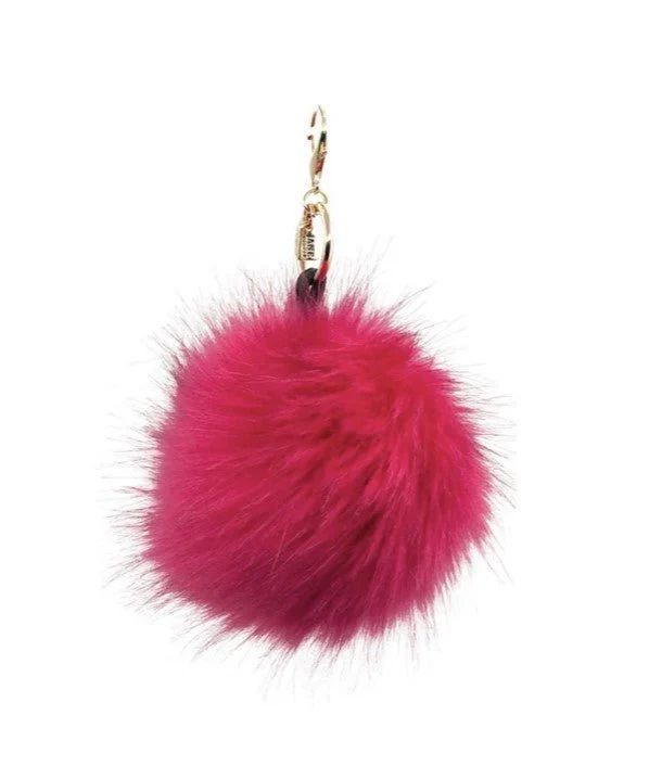 Jane The Brand Faux Single Pom Watermelon Bag Charm