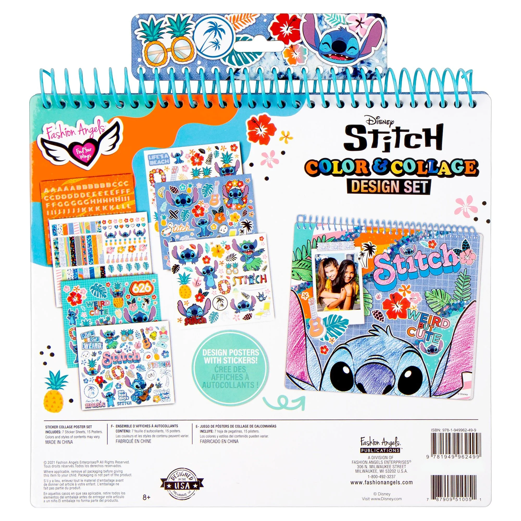 Stitch Colour & Collage Design Set - Image 2