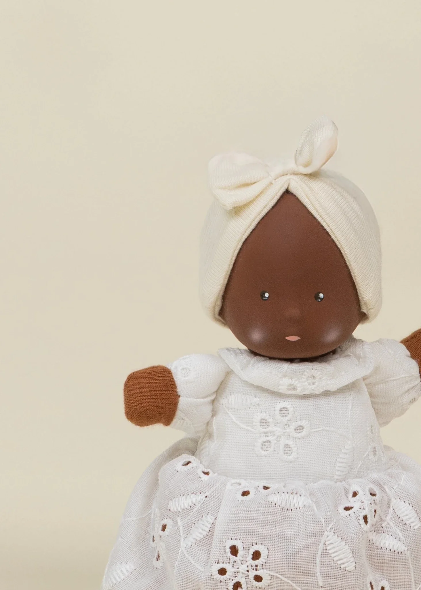 Coco Village Coco Mini - Flora - Natural Rubber Baby Play Doll - Image 3