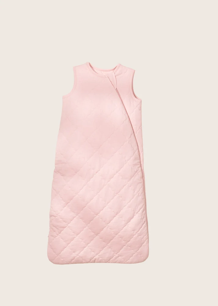 rise little earthling Quilted Sleep Bag - Pink / 0-6m - Image 4