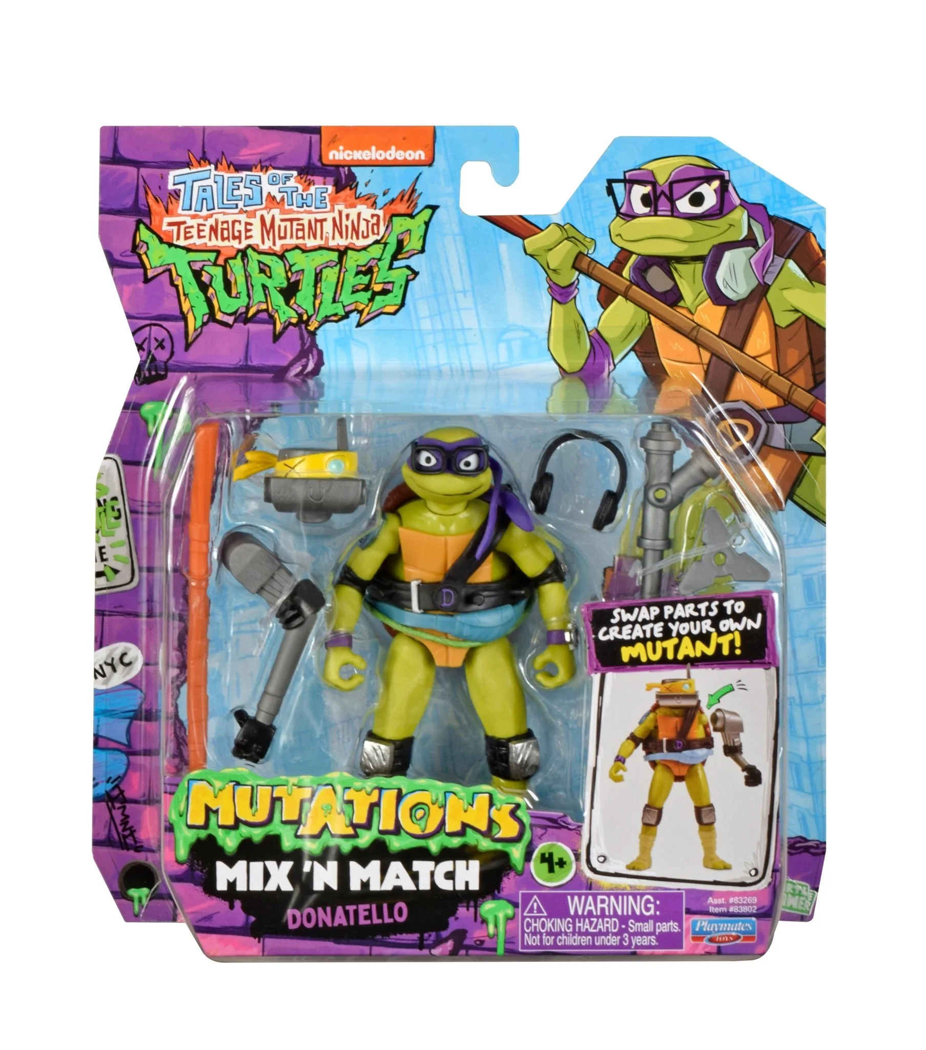 Teenage Mutant Ninja Turtles TV Mix N Match - Donatello