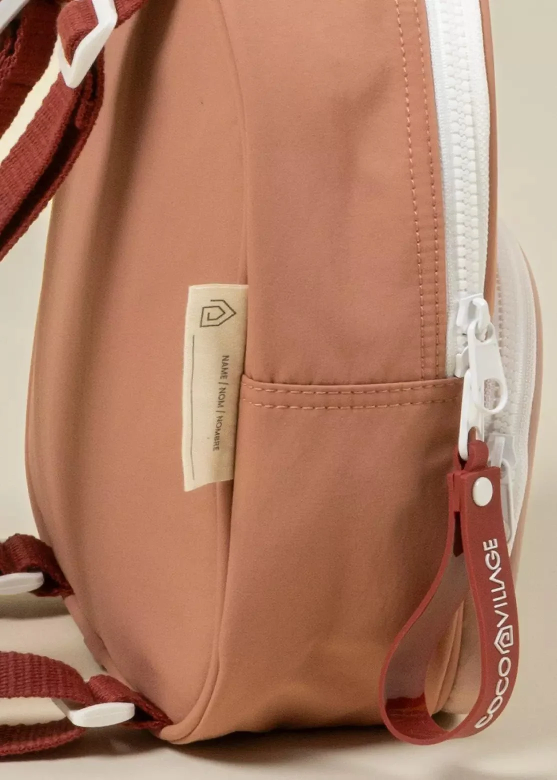 Coco Village Washable Nylon Small Backpack - Blushfield - Image 4