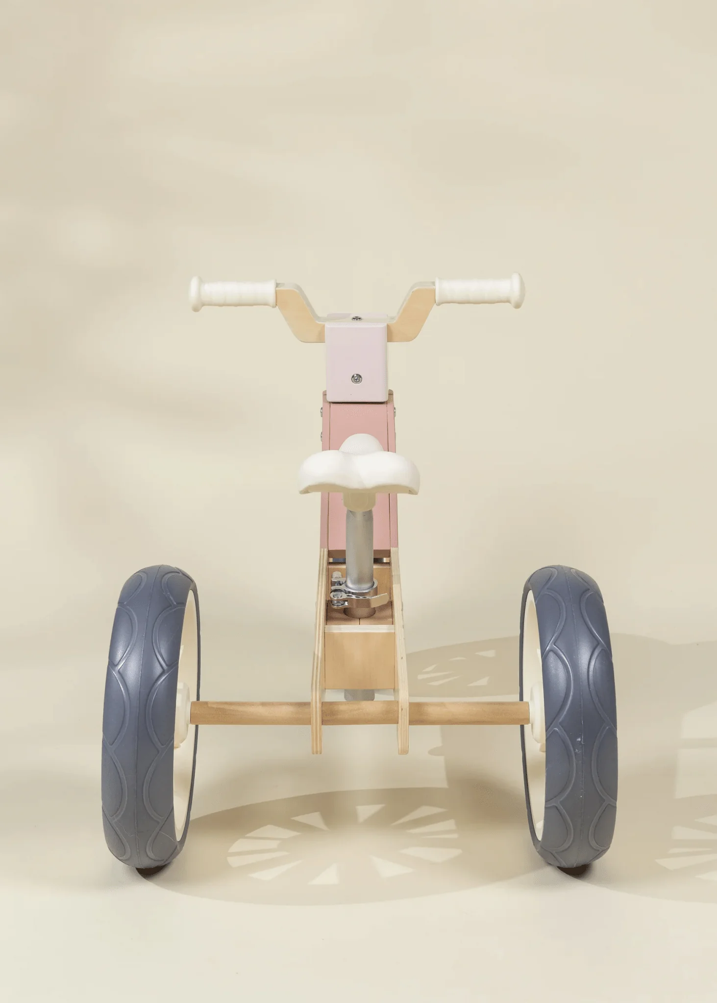 Coco Village Evolutive Wooden Balance Bike - 3 in 1 - Petunia - Image 2