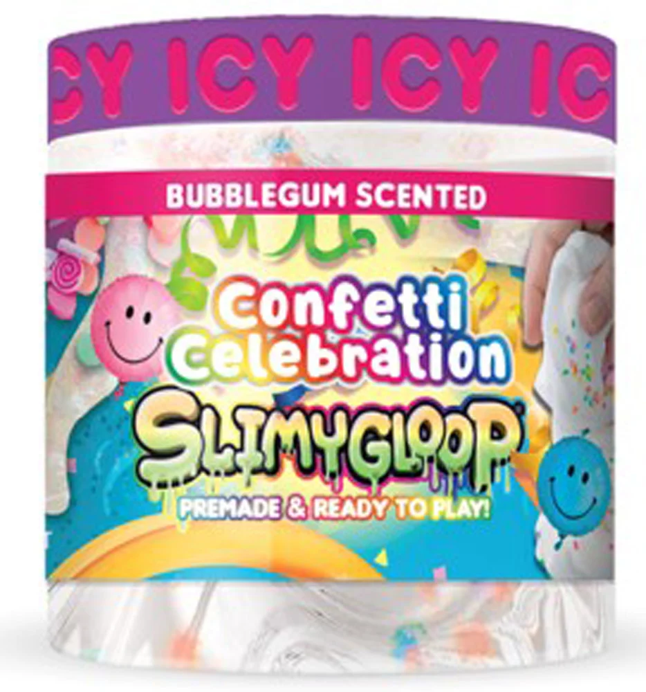 Slimygloop Confetti Celebration Jar - Image 2