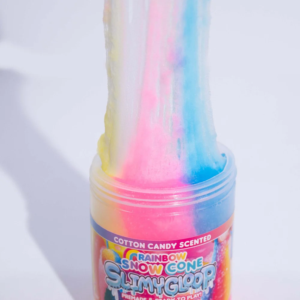 Slimygloop Jar Rainbow Snow Cone Icy Slime - Image 10