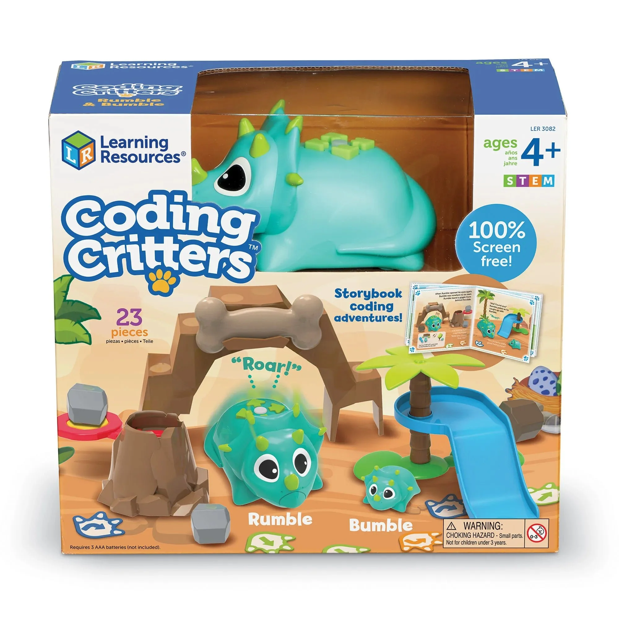 Learning Resources Coding Critters® Rumble & Bumble