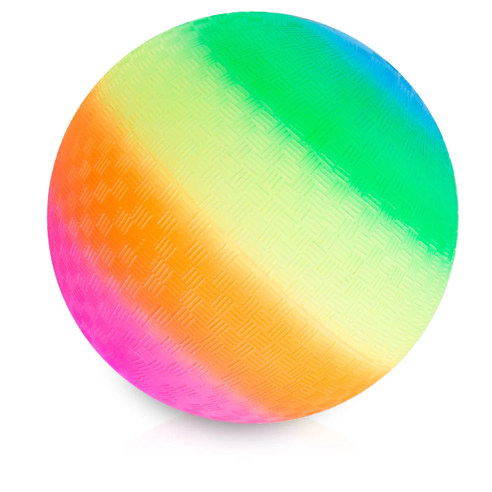 Made By Mastermind Toys Mastermind Toys 7'' Neon Rainbow Take Anywhere Playground Ball - Image 4