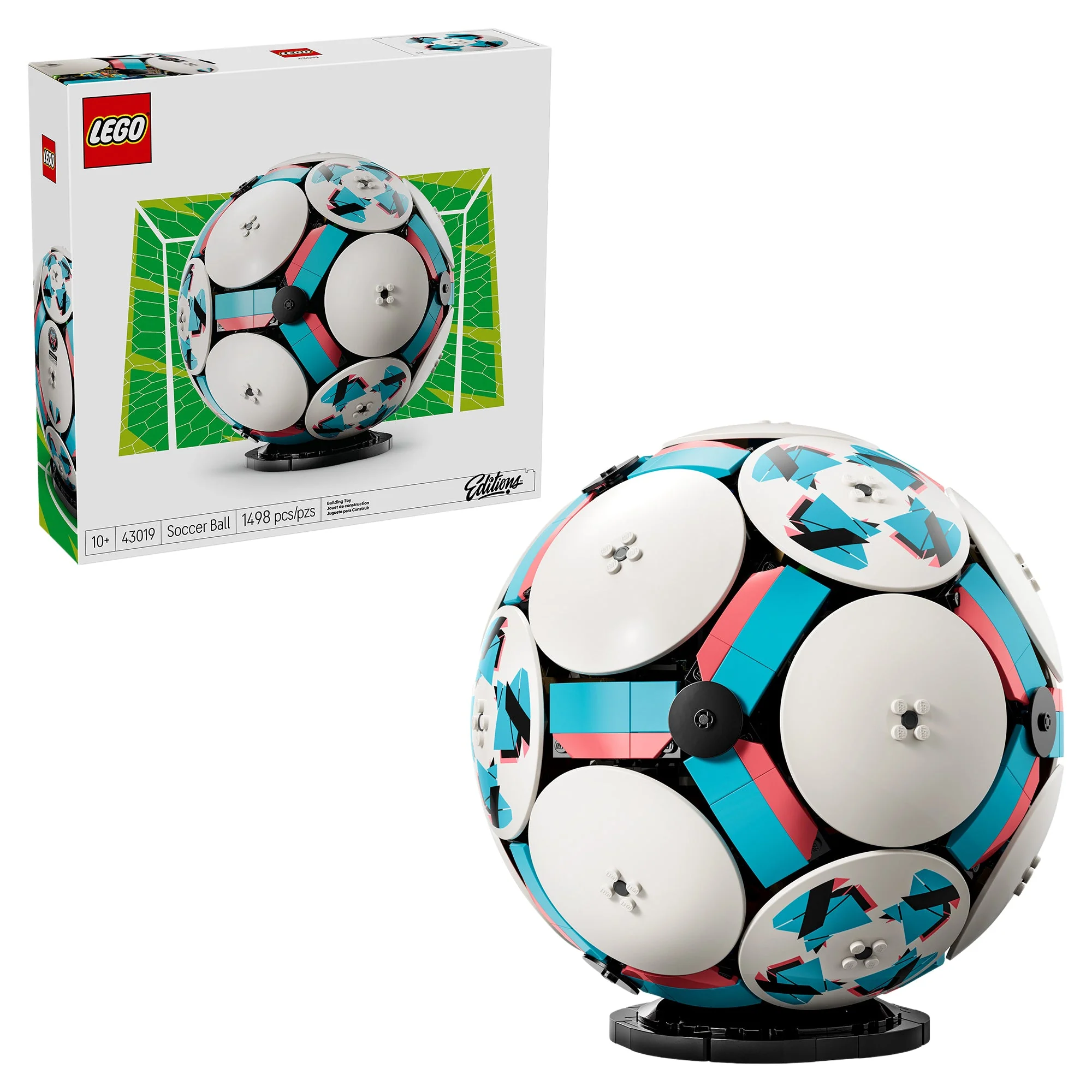 LEGO® Editions Soccer Ball Kids Building Toy 43019 - Image 2