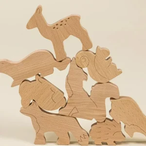 Coco Village Wooden Balance Puzzle -Forest (8 pcs)